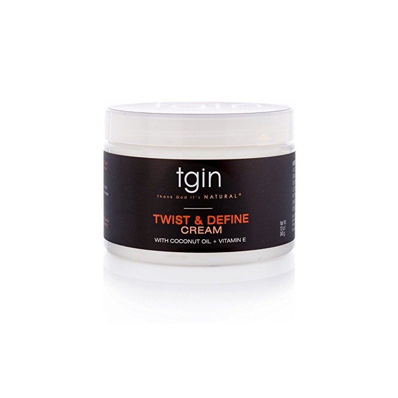 tgin Twist and Define Cream for Natural Hair, 12oz