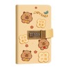 Money Saving Bank, Cute Capibara Panda, Coin Bank with Dial,