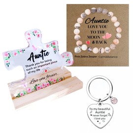 xoplixo Auntie Gifts, Birthday Gifts for Auntie, Best Auntie Gifts, Aunty Gift, Gifts for Auntie,Mothers Day Gifts for Auntie, Christmas Aunt Gifts, Presents for Auntie