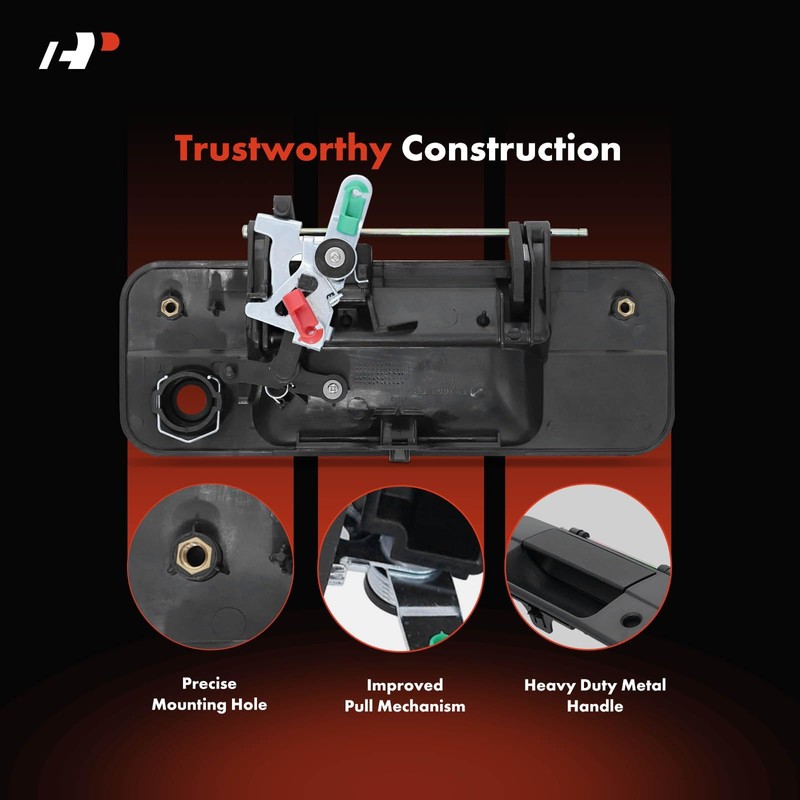 A-Premium Tailgate Handle - Upgraded Metal - Compatible with 2007-2013