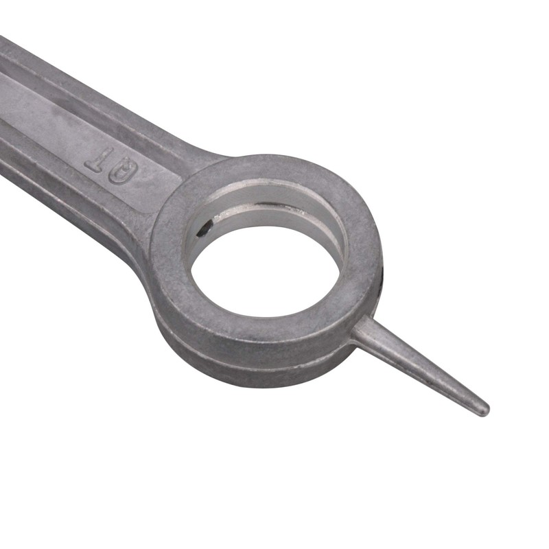 CNBTR 145x35x12mm Silver Type Aluminum Alloy Air Compressor Connecting Rod(Center