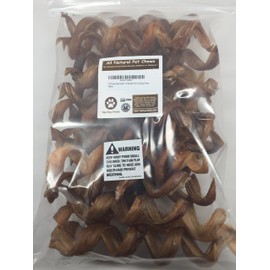 Top Dog Chews Bully Stick Springs for Dogs - Natural Bulk Dog Dental Treats. - 25 Pack, Free Range & Grass Fed Beef