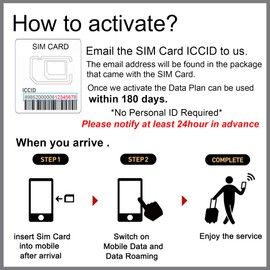 Singapore, Malaysia, Thailand Data Roaming SIM, Singapore, Malaysia, Thailand Travel SIM Card (25DAYS-25GB(Daily 1GB))