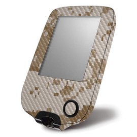 MightySkins Carbon Fiber Skin for Abbott Freestyle Libre 1 & 2 - Desert Camo | Protective, Durable Textured Carbon Fiber Finish | Easy to Apply, Remove, and Change Styles | Made in The USA