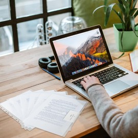 MOWETOO Document Wallet A4 48 Pack Document Folder A4 for Filing with 11 Hole Edge Closure and Label Pocket, Waterproof Folder for Documents Organisation