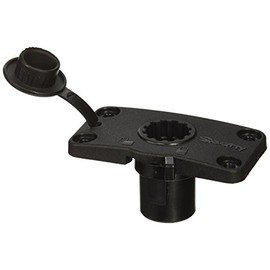 Scotty 244 Locking Flush Deck Mount w/Rain Cap