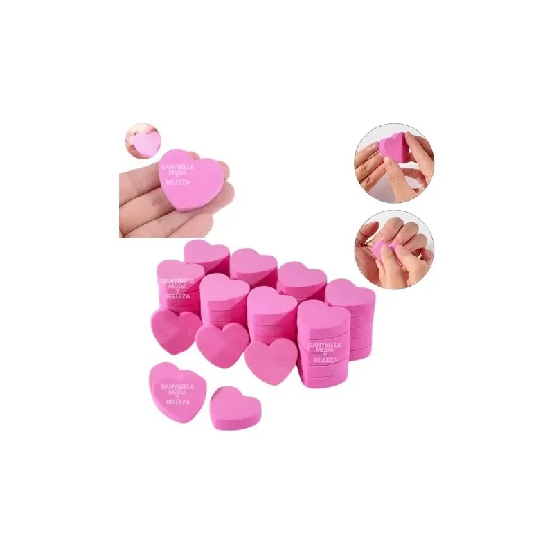 Kit De 25 Piezas Mini Limas Sponge Para Uñas Manicure