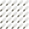 Creative Hobbies Incandescent Replacement Light Bulbs for Wax Warmers, Salt