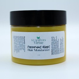 Peppermint Blast Hair Butter  Haircare magic Conditioner Shampoo - Size: 4 oz