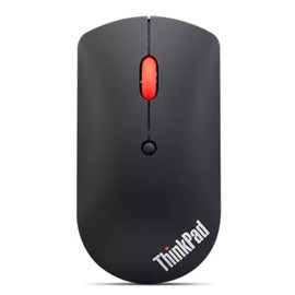 Lenovo ThinkPad 4Y50X88822 Bluetooth Silent Mouse, Wireless Connection, Quiet Design, 3 Buttons, Blue LED, DPI Switching, Ambidextrous, Compact