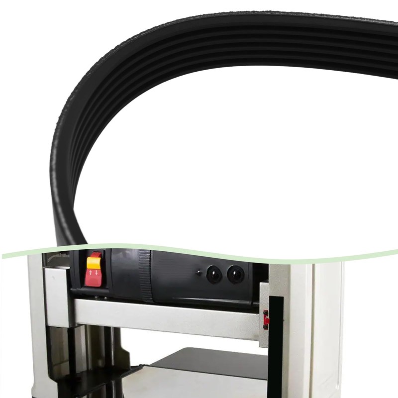 OTOTEC 2pcs Drive Belts Planer Drive Poly V Belts 14mm