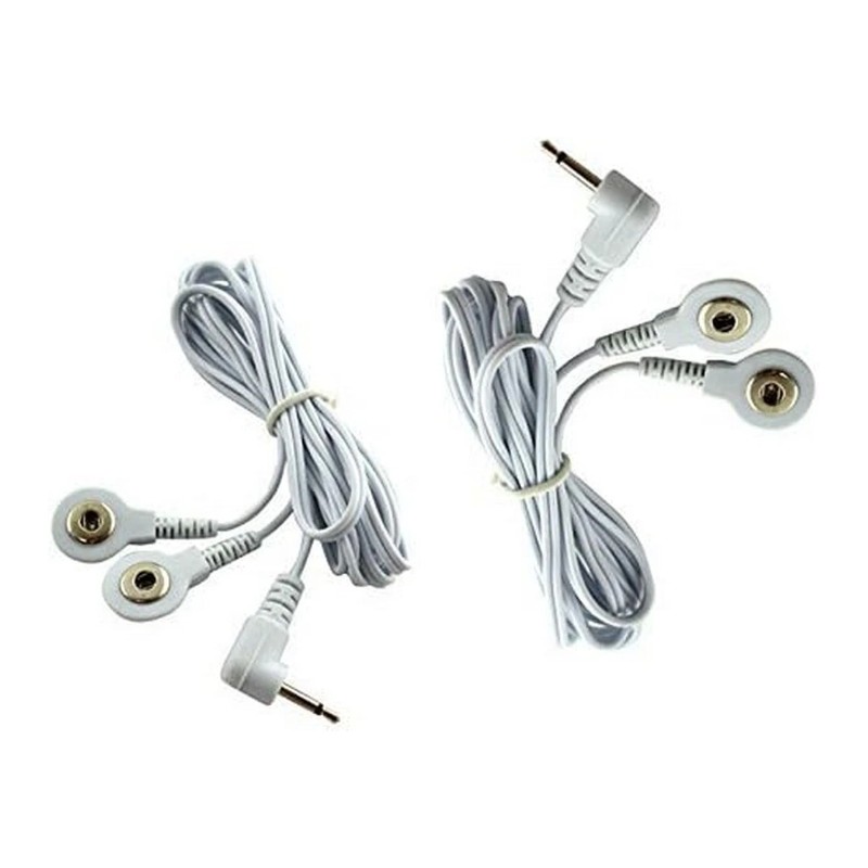 Electrode Pads (8) Plus Cables for Eliking Digital Massager Therapy