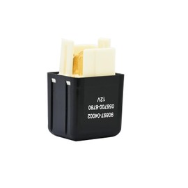 GROBARPART 90987-04002 056700-6780 Fuel Pump AC Air Conditioning Relay Fit for Toyota Tacoma Sienna Highlander Fit for Lexus RX330 Avalon GS300 GS430 GS350 IS300 ES300 GS400 1981-2008, 12V 40A 5 Pins