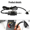 Power Cord for Masterbuilt Smoker Parts Analog Control Plug Dial