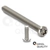 OPIOL QUALITY® Rounded Head Screws Hexalobular Torx ISO 7380 M6