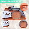 Adefol 537107803 Clutch Cover Assembly，340 Chain Brake Cover Assy for