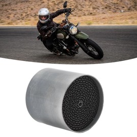 Motorcycle Exhaust Catalytic Converter Stainless Steel Silencer Universal for Motorcycle (53*50mm)