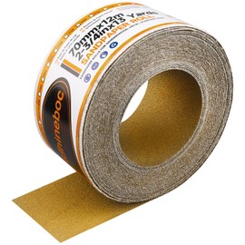 Shineboc 240 Grit Sandpaper Roll Hook & Loop Sand Paper Continuous Longboard 2-3/4" Wide 13 Yard Sanding Sheets for Automotive, Woodworking Color Sanding, Finishing Metal, Plastic, Hand Sanding Blocks