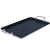 Heavy Gauge Aluminum Non-Stick Double Burner Griddle (19”x12”)