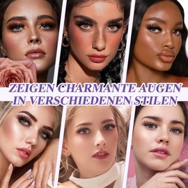 B&Q ClassicWisp Eyelash Extensions Set - 280 Pieces Cluster Lash Set with Bond + Seal + Remover, Eyelash Tweezers & Brush, 30D + 40D Natural Soft D Curl Fake Lashes 8-16 Mix, Black Lash Clusters