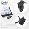 Electric Bike LCD Display, Speedometer and Odometer, Easy Installation, Fits