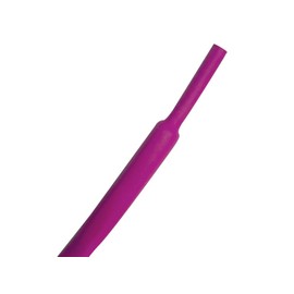 Kable Kontrol Heat Shrink Tubing - 3/8” Inch - 10' Ft Long, Purple Polyolefin - 2:1 Industrial Shrink Tube & Cable Sleeve for Electrical Wire Insulation - Rated for 600 V