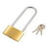 TRIXES Extra Long Shackle Padlock 120mm Long Lock 3 Keys