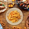 Elegant Round Wood Tea Tray Sushi Snacks Fruits Serving Plate