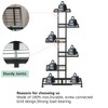 Metal Plant Stand, 6 Tier 12 Potted, Upgrade Multiple Plant