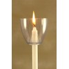 Clear Wind Cups with Candles - Made in USA