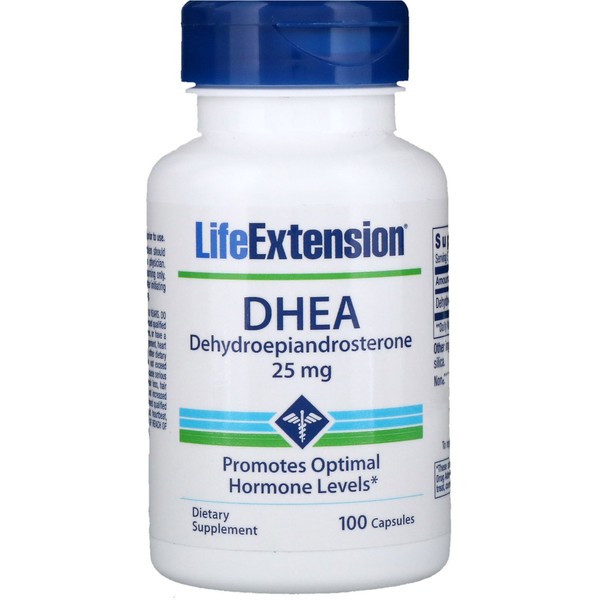 Life Extension - Dhea - 25 Mg - 100 Caps (Pack of 2)