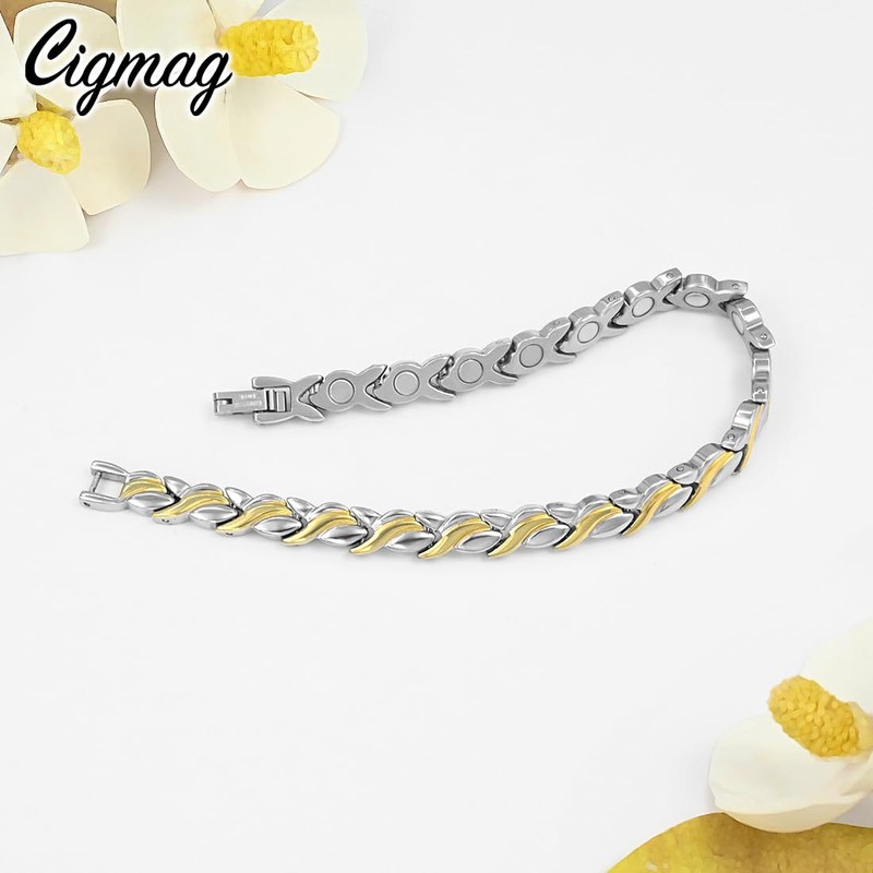 Cigmag Cigmag Magnetic Bracelets for Women, Titanium Steel Premium Ultra