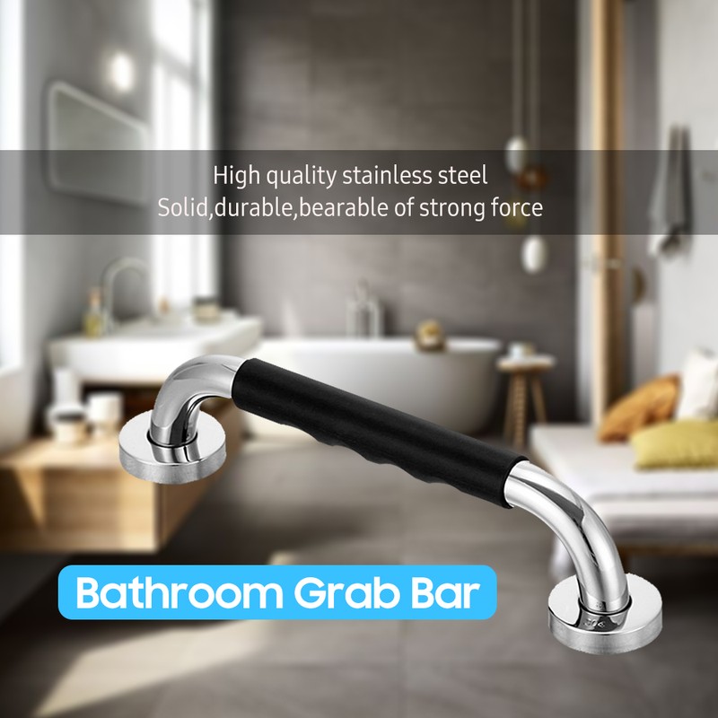 19.6 Inch Anti-Slip Shower Grab Bar Handle Stainless Steel Bathroom