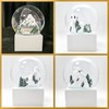Christmas Snow Globe | Mountain Landscape with Bridge | Base