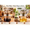 Premium Reusable Coffee Filter for Pour-Over Brewing – Double-Layer 304