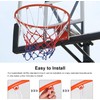 2 Pack Heavy Duty Basketball Net, All-Weather Red/White/Blue Basketball Nets,