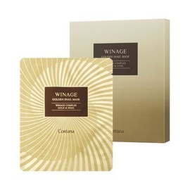 Koreana Wenage Golden Snail Mask (10 sheets) 638282 / 코리아나위네이지 골든 스네일 마스크 (10매)638282