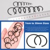 Glarks 322pcs GB895.1 65Mn Metric 14 Sizes 7MM to 30MM