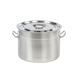 Lehman's Stainless Steel Home Canning Water Bath Canner Stockpot with Lid 20 Qt