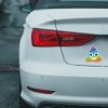 Magnet Me Up Rainbow Poop Emoticon Magnet Decal, Cute Self-Expression
