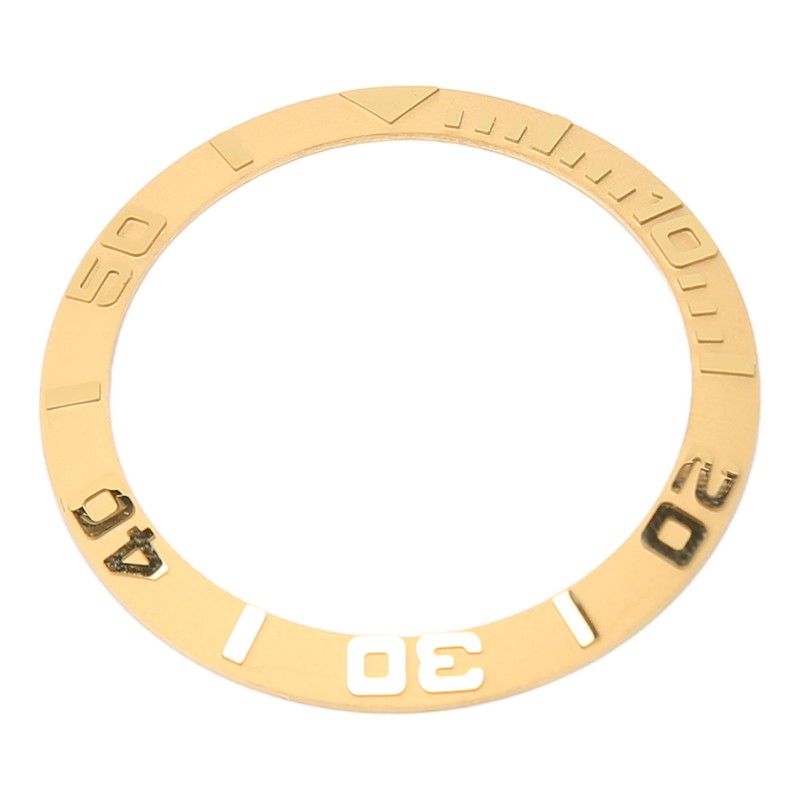 Watch Bezel Insert 38mm Ceramic Embossed Digit Watch Bezel Ring