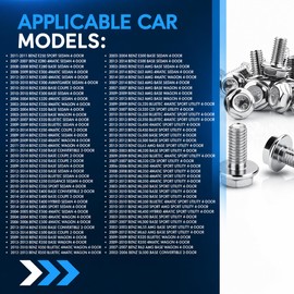 BRECAVE 20PCS Front Wheel Stud Lug Bolt M14-1.5 for Benz