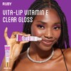 Ruby Kisses Broadway Vita-Lip Clear Lip Gloss (Vitamin E 48
