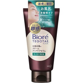 Biore TEGOTAE Bath Steam Clear Care Serum, Serum, Green Floral Scent, 5.3 oz (150 g) - 3 Pack