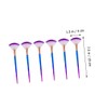 Outanaya Makeup Brush Set 6pcs Fan Shaped Mask Applicator Clay