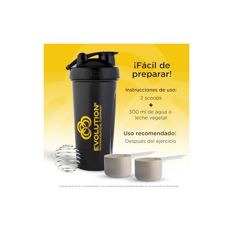 EVOLUTION, Protena Vegetal, VP100, Vegan Protein, Suplemento Alimenticio, Aminocidos Esenciales,