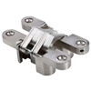 UHPPOTE Polished Invisible Hidden Conceal Mounted Door Blind Cross Hinge