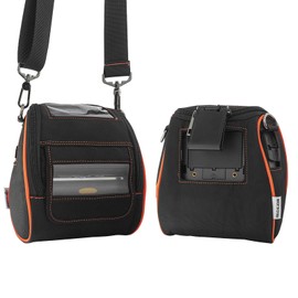 EXCEPRINT Carrying Case for Zebra ZQ520 & ZQ521 - Portable Thermal Label Printer Bag with Shoulder Strap and Belt Clip, Easy Transport and Protection, Convenient Label Access
