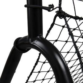 CHAMPRO Baseball and Softball Pitchback Screen Rebound Net, 58” x 42”,BLACK