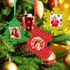 Jetec 30 Pcs Christmas Photo Ornament Frame Xmas Picture Frame